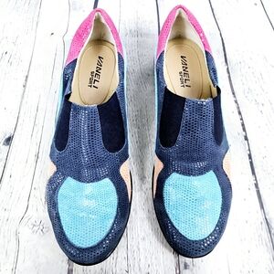 VANELI SPORT | Attie suede slipon colour block sneakers